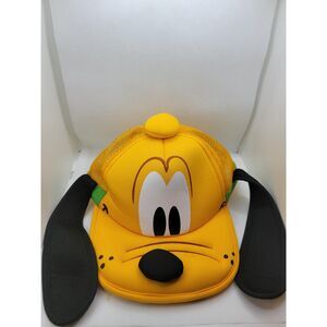 Disney Pluto Character Hat - 3D Ears & Nose Mesh Cap
